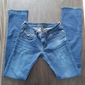 Delia Womens Jeans Tall 7/8